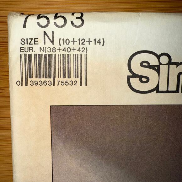 Vintage 1986 Simplicity Womens pattern 8125 Size 10-14 - Picture 2 of 5